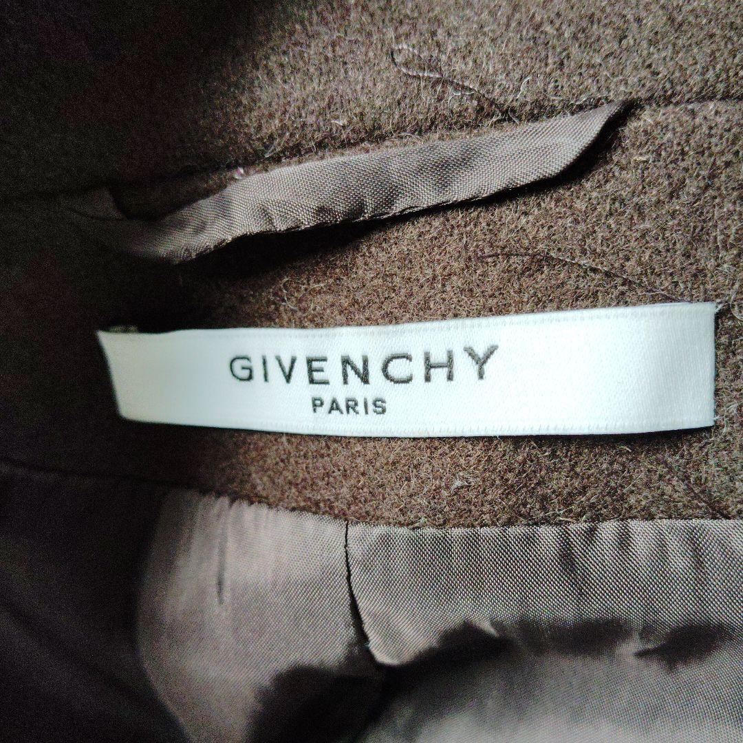 GIVENCHY ジバンシー　ブラウン チェスターコート