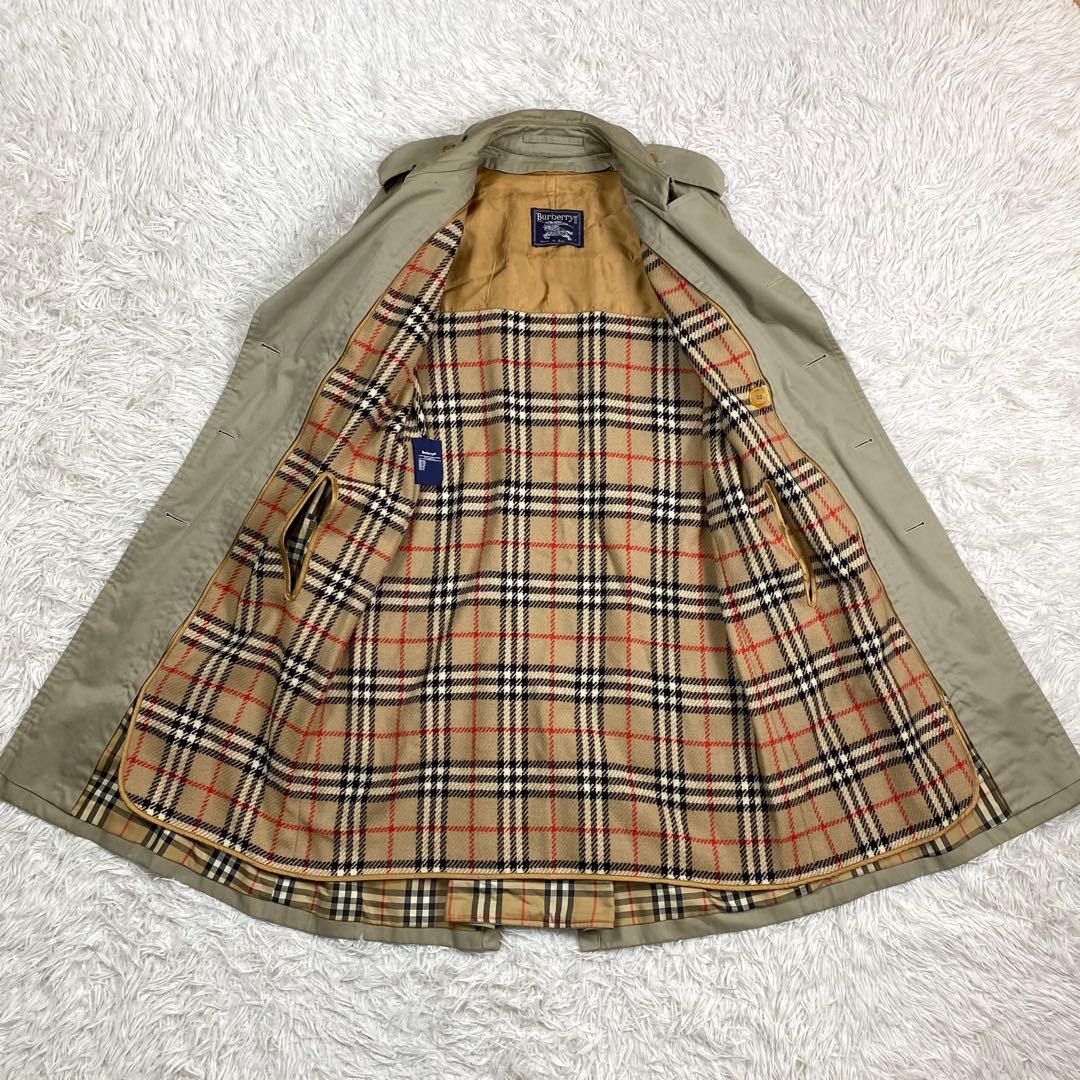 英国製✨Burberrys トレンチコート ライナー ベルト ノバチェック L