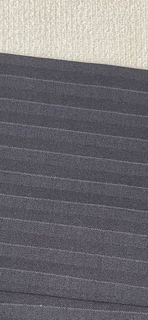 23区　セットアップ　パンツスーツ　ストライプ　ネイビー　上38 下36 美品