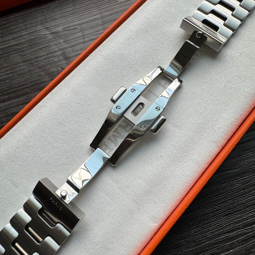 2655 Apple Watch エルメス　グランH ステンレスシルバー　バンド