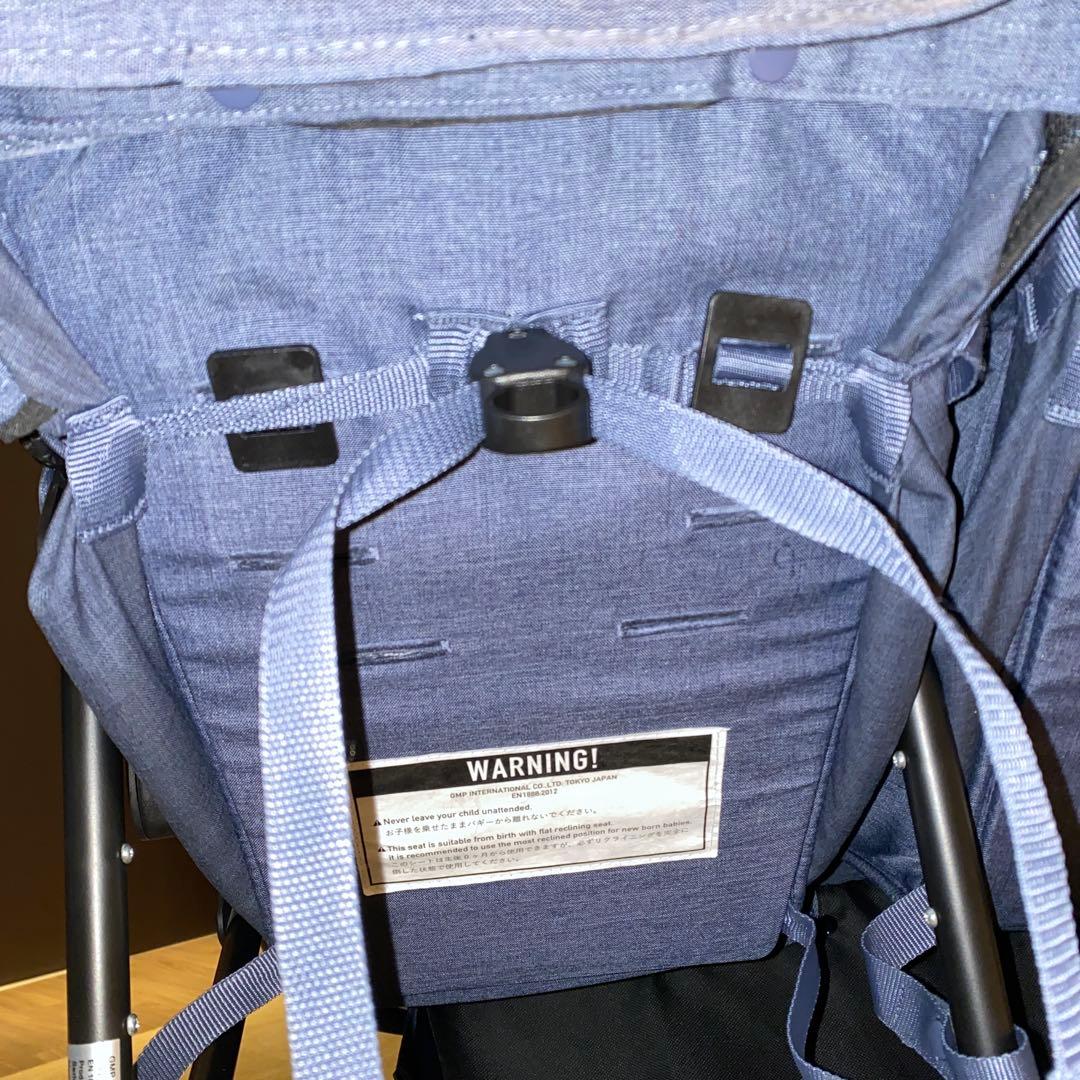 【処分特価】AirBuggy ココダブル アースブルー 0か月~ 双子ベビーカー