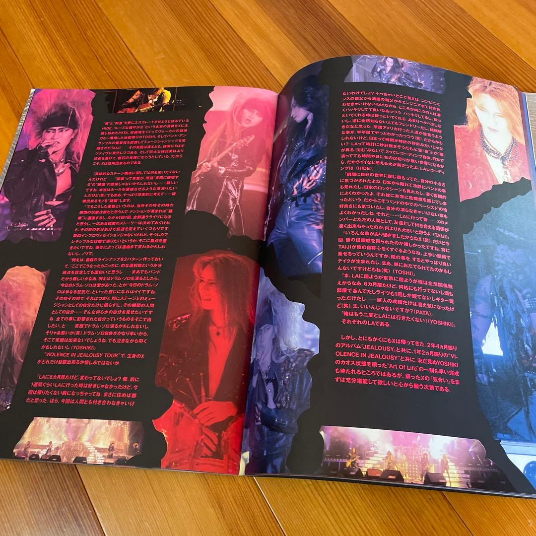 X エックス　VANISHING VISION 限定ピクチャー盤＋おまけ付き