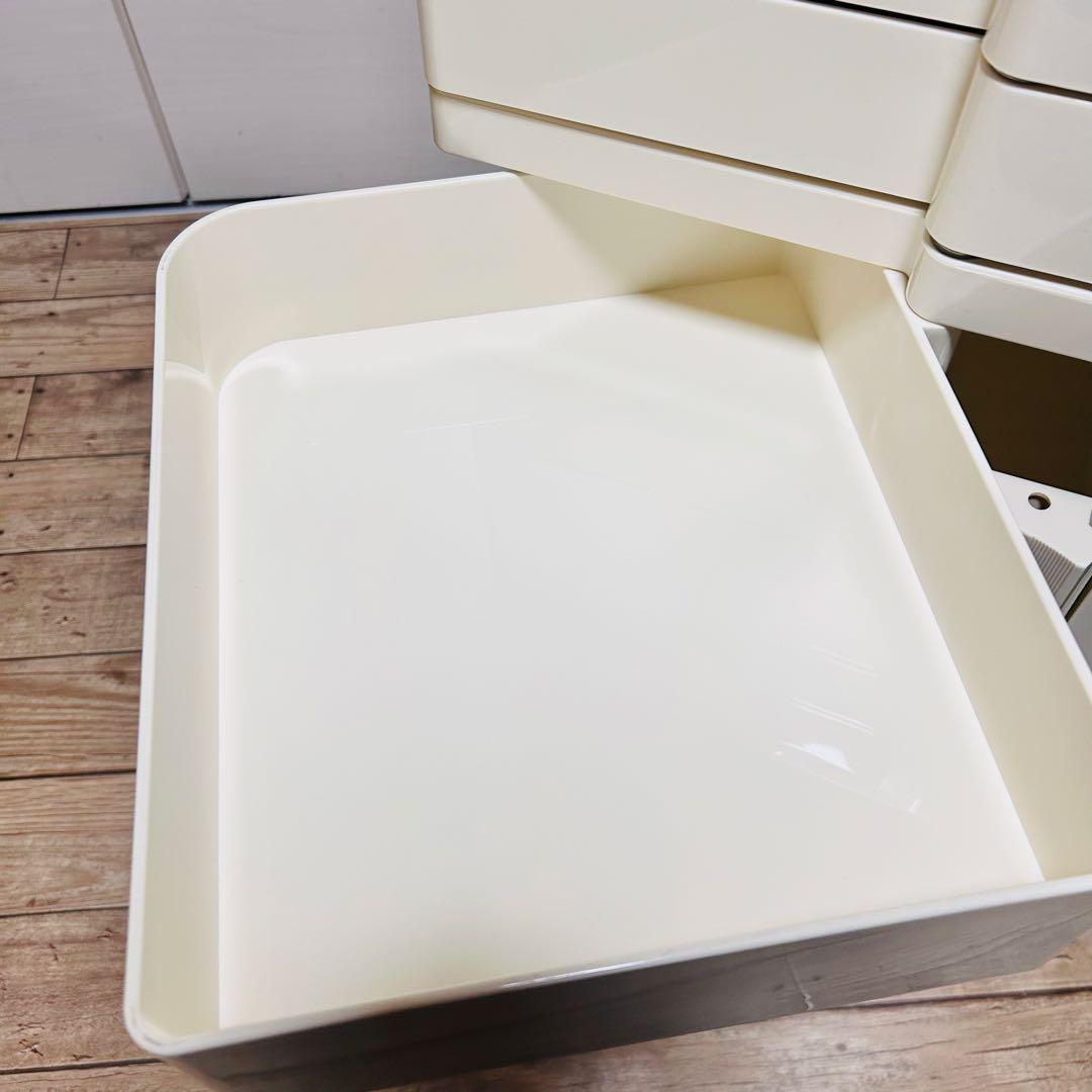 【ウッドトレイ付 美品】ボビーワゴン リプロダクト品