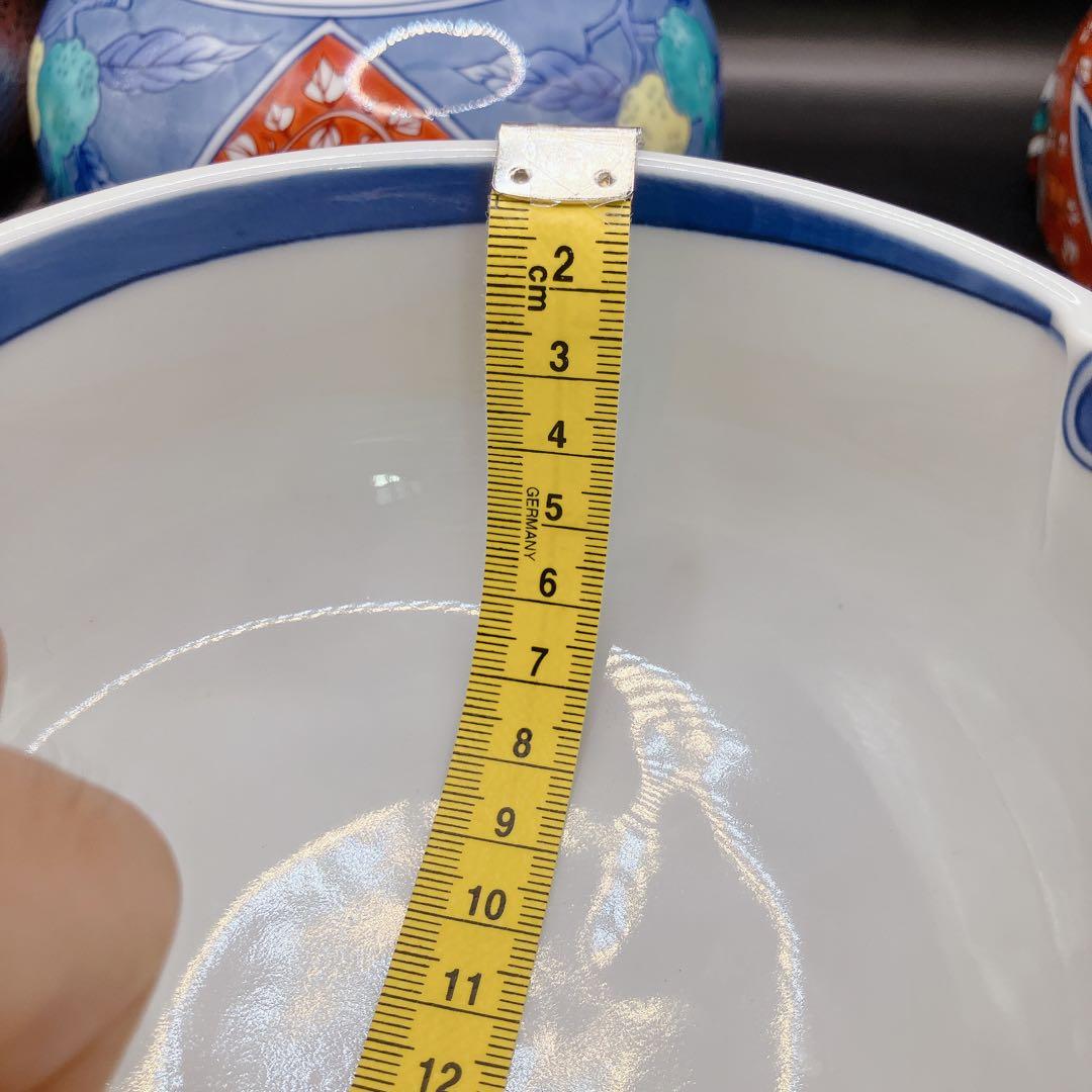 幸乃宴 向付椀 煮物 酢の物 丼 有田焼 九谷焼 古伊万里 未使用美品 ザクロ柄