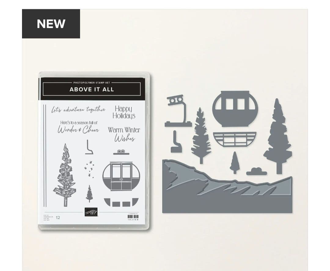 １点限り！ロープウェイスタンプ＆ダイ　スタンピンアップ