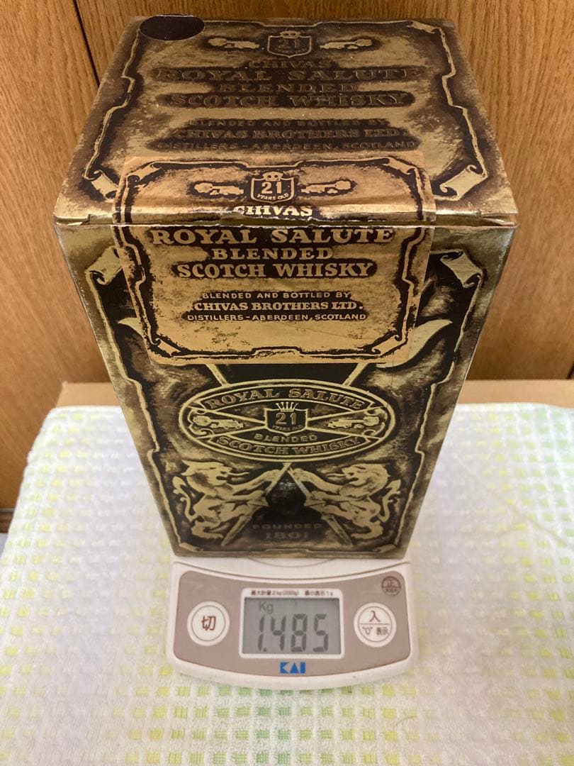 シーバス ロイヤルサルート 21年 スコッチウイスキー　未開封品