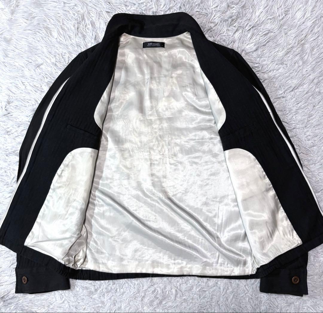 モンキーDルパン✨ルードギャラリー　音ジャン　ブラック刺繍