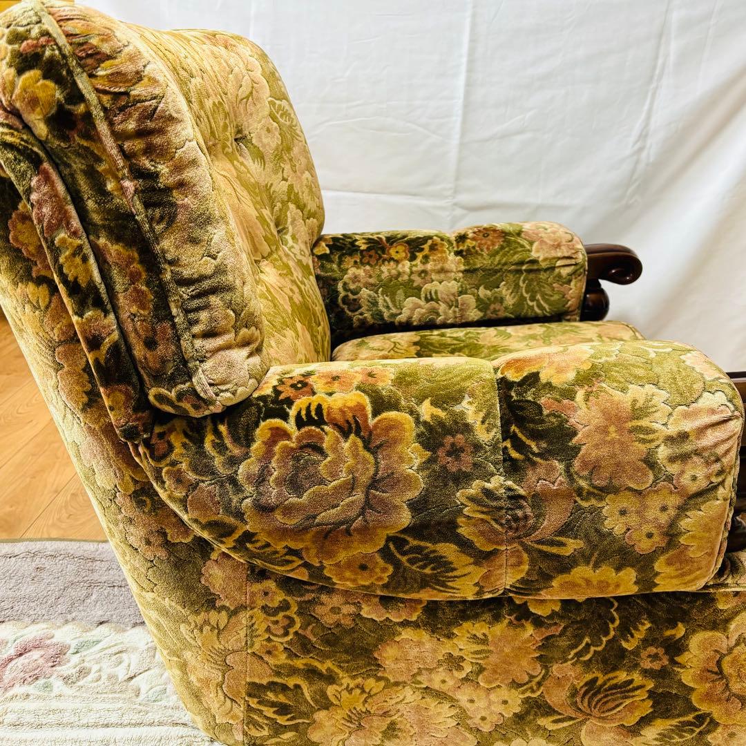 karimoku カリモク家具 オールド カリモク　ソファ①