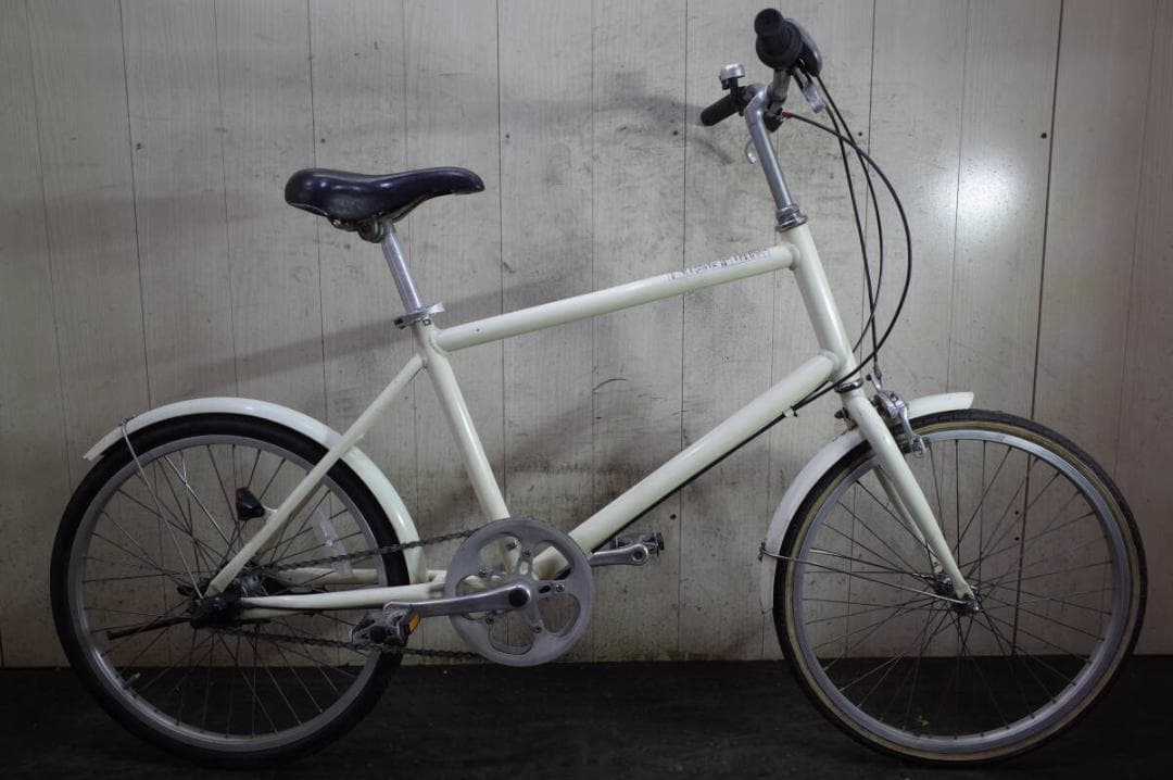 超人気！無印良品MUJI 20X1・3/8型 400mm３段minivelo　黄