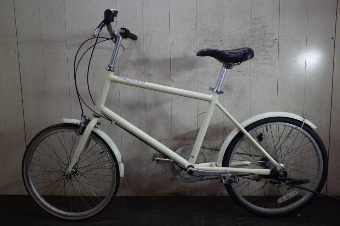 超人気！無印良品MUJI 20X1・3/8型 400mm３段minivelo　黄