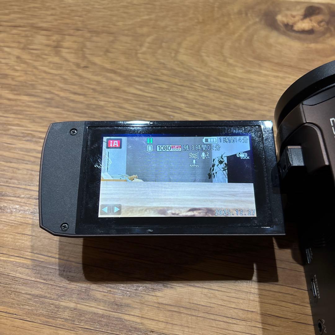 Panasonic HC-VX992M 4Kビデオカメラ　予備バッテリー付