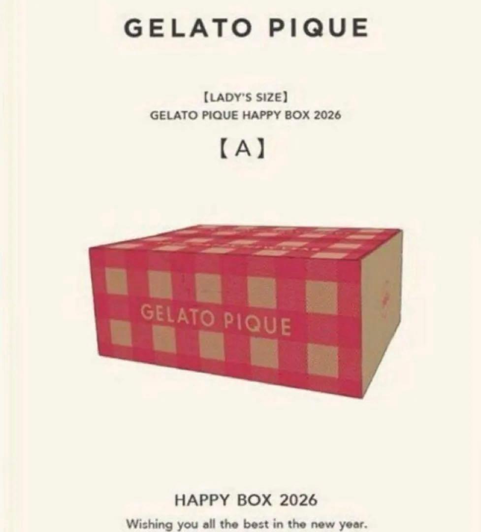 【匿名配送・新品未開封】gelato pique♡2026福袋モコモコ3点セット