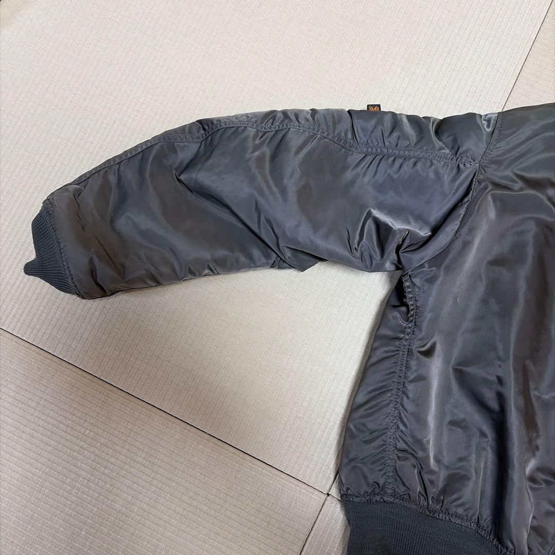 80s アルファインダストリーズ MA-1 usa 旧黒タグ　Mサイズ