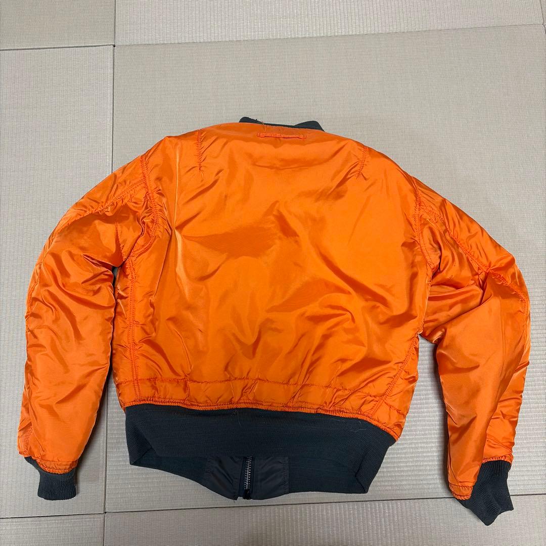 80s アルファインダストリーズ MA-1 usa 旧黒タグ　Mサイズ