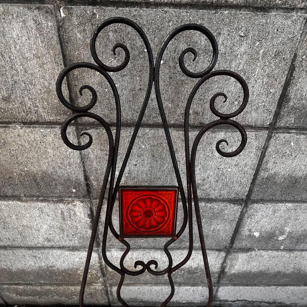 フランスアンティーク，アイアンチェアー