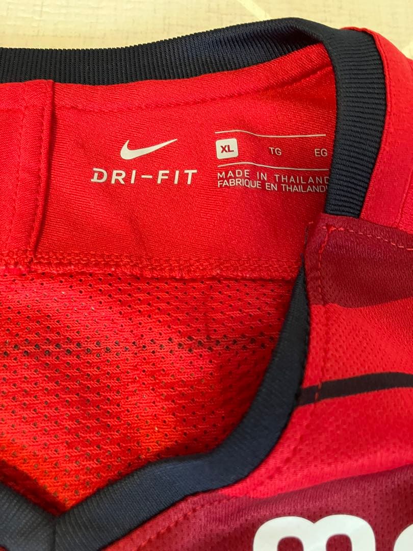 鹿島アントラーズ　支給品　上下ユニフォームセット