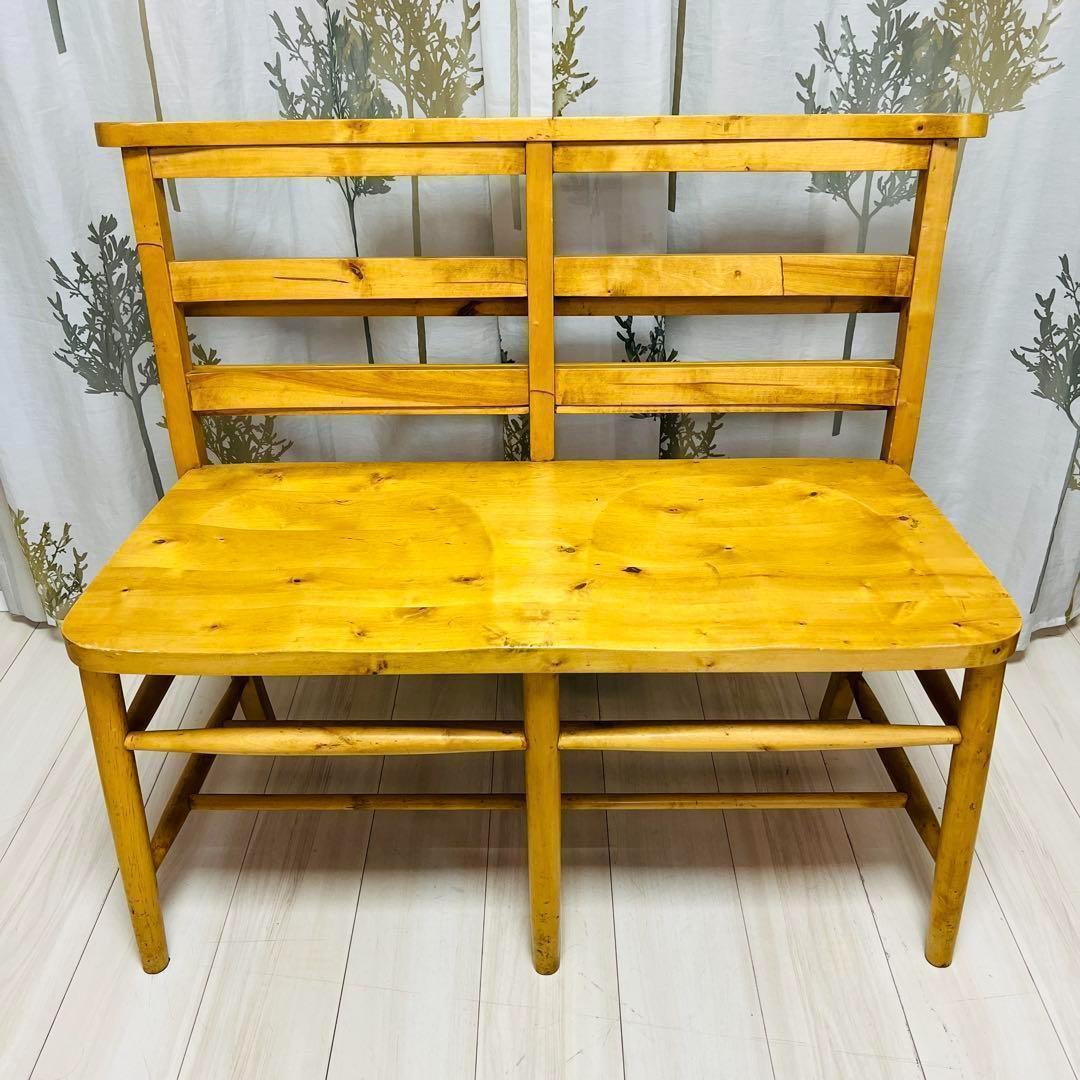 チャーチベンチ　教会　チェア　2人掛け