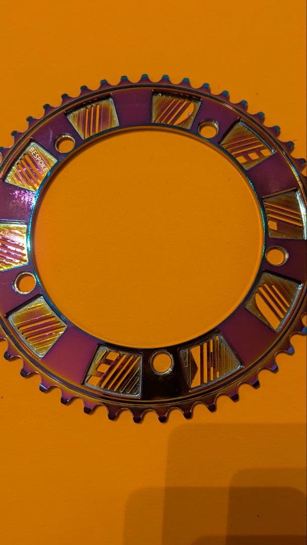 DELUXE CYCLES　chainring (oil slick)