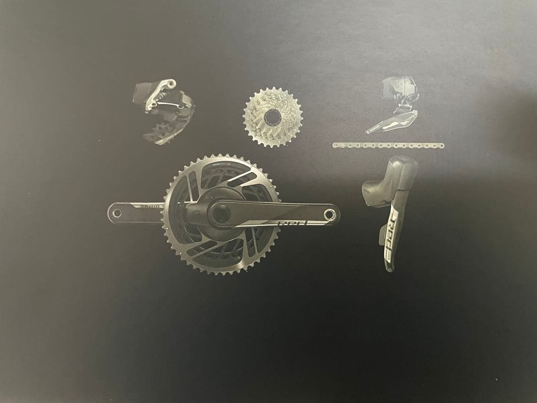 SRAM RED eTap AXS HRD 2× 12S グループセット