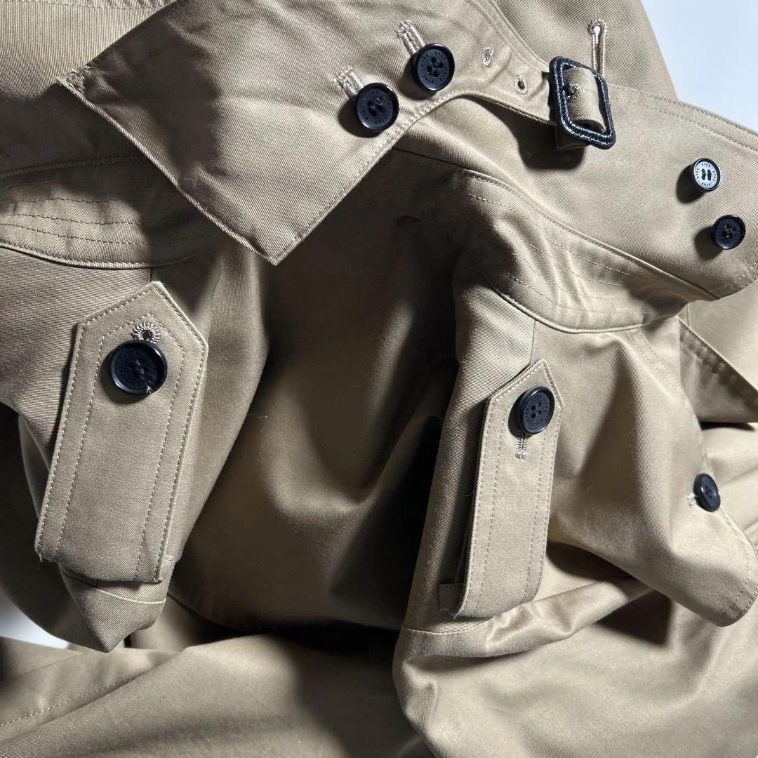 【美品】HYKE/ハイク　トレンチコート レギュラー フィット 3