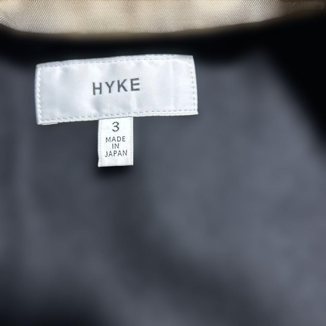 【美品】HYKE/ハイク　トレンチコート レギュラー フィット 3