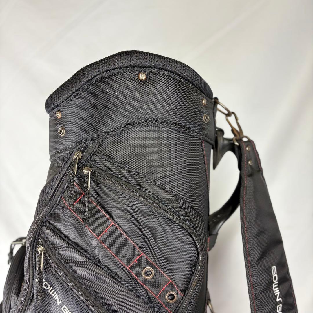 【希少品】エドウィン ゴルフアスリート キャディバッグ EDWIN 7分割