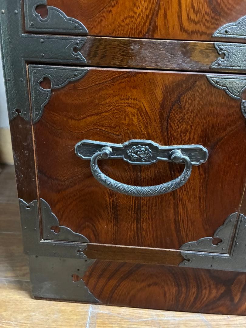 管462☆民芸家具☆時代箪笥☆階段箪笥