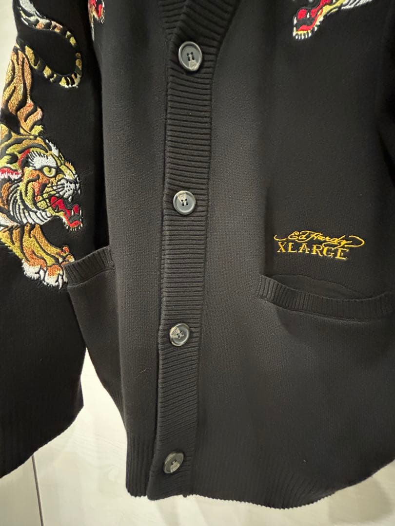 X-LARGE ED Hardy コラボカーディガン　美品　最終価格