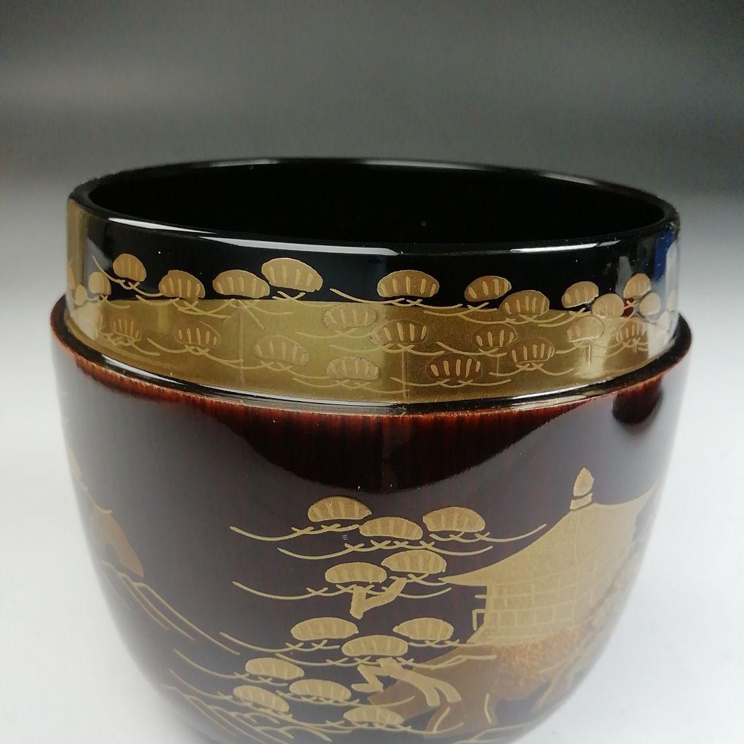 Ｔ８００　棗　『鵬雲斎好写　三景』『蓑輪一幸』　共箱　茶道具