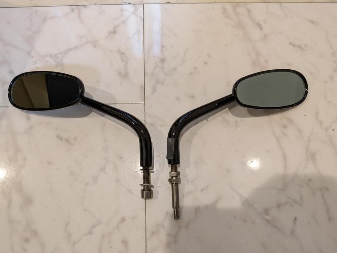 CRAFTMAN クラフトマン モーフィングミラー ブラックアルマイト 左右