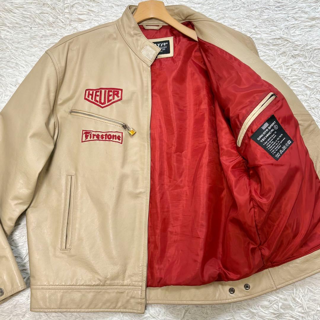 【希少】 DAKOTA ライダース タグホイヤー 栄光のル•マン L