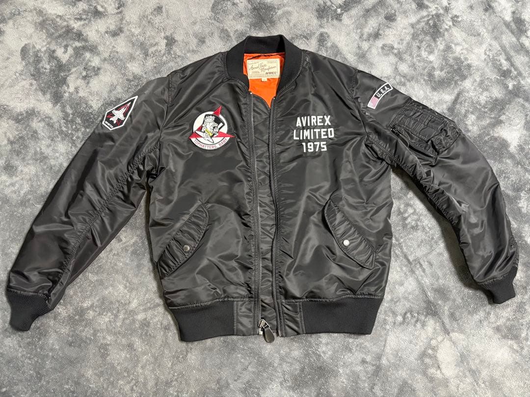 アヴィレックス MA-1 LIGHT TOPHATTERS限定2XLsize