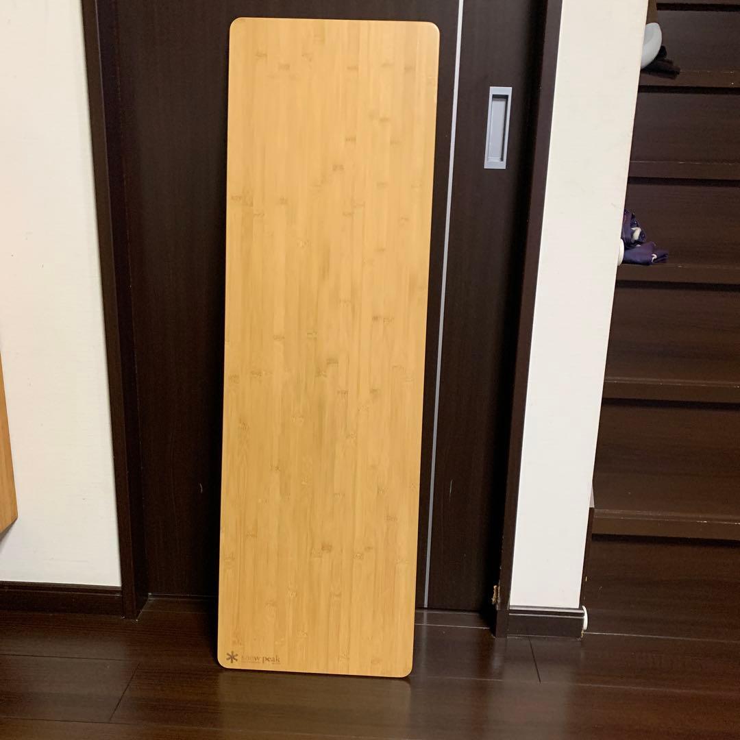 あきたけ　スノーピーク　フォールディングシェルフ　ロング竹