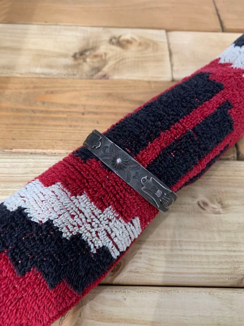 アクセサリー NAVAJO Swastika Thunderbird Arrow Bangle