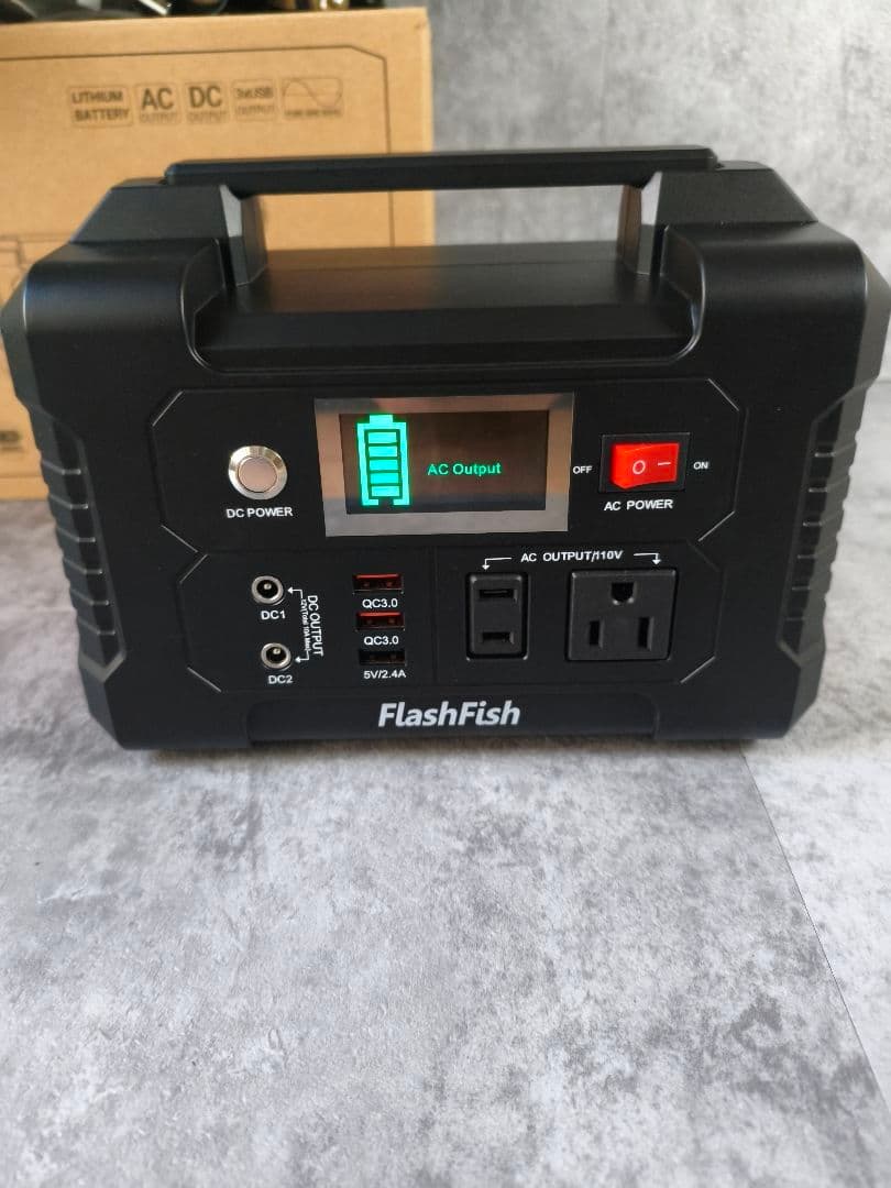 FlashFish ポータブル電源 E200 40800mAh 151Wh