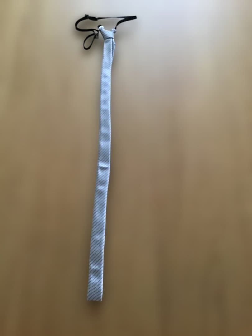 ディオールオム　ストライプ細ネクタイ