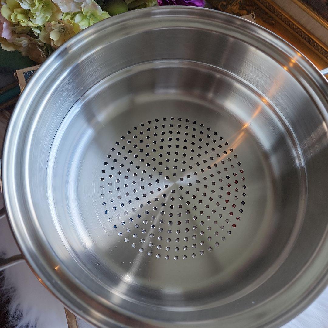 Saladmaster ステンレススチール蒸し器 中型