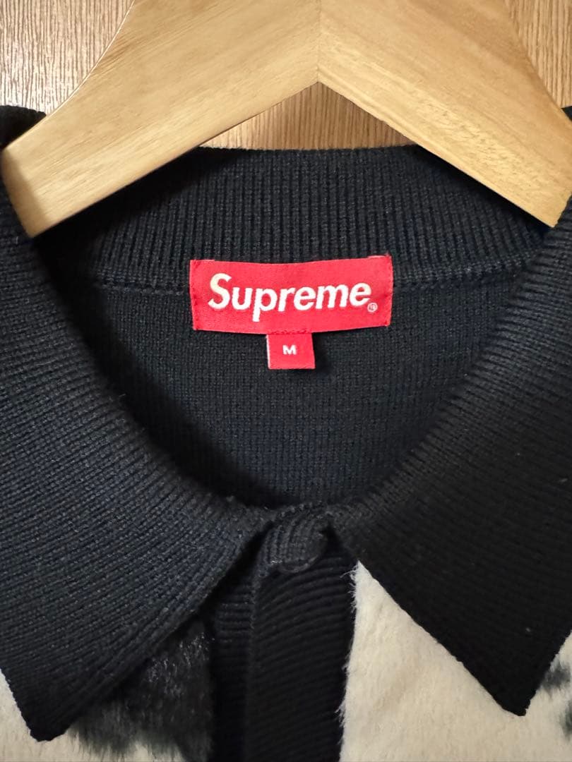 トップス supreme cow print cardigan M Black