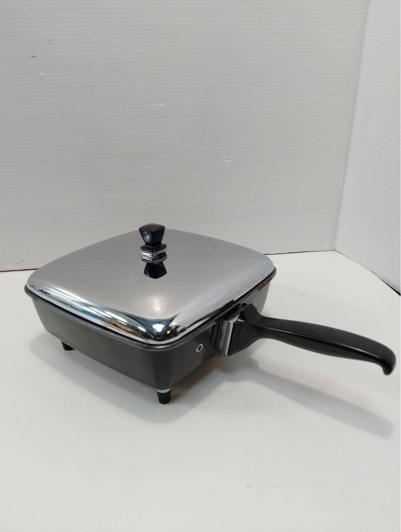 G2173【昭和レトロ・箱付き】東芝 電気フライパン ER-2型