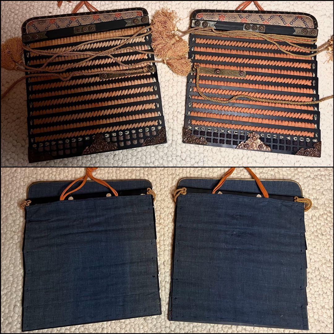 【BLACK】美品！丸武産業製　日本 甲冑 鎧 一式『清掃除菌 済』