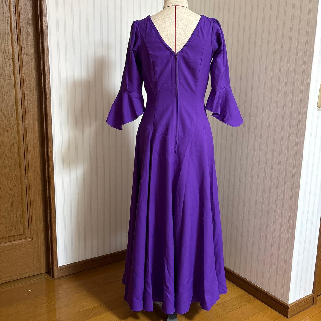 hiroさま専用フラメンコ　ワンピース　紫とピアス　アバニコ3セット