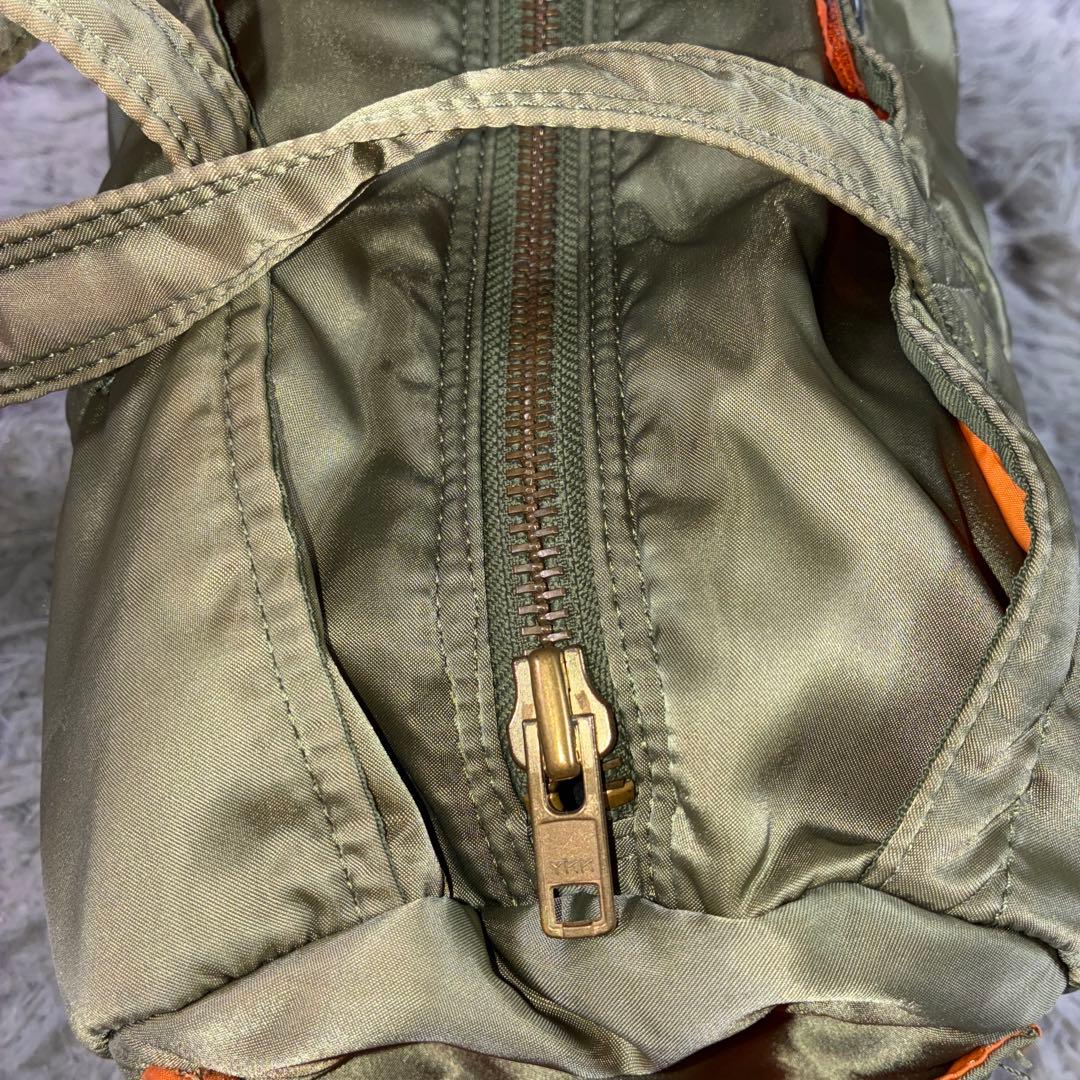 Porter ポーター タンカー ミニボストン ダッフルバッグ（S）カーキ