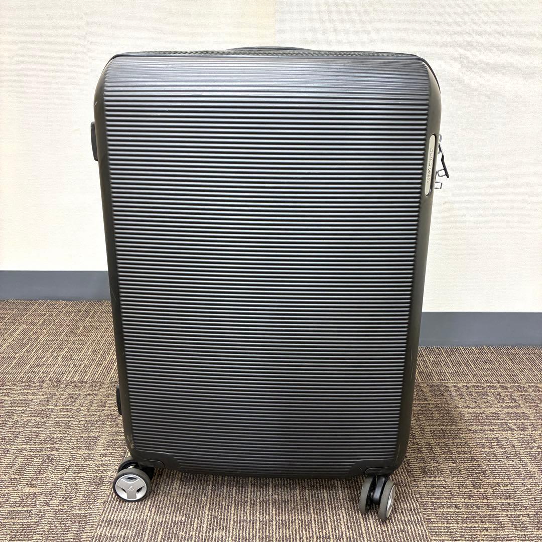 美品 サムソナイト スーツケース アーク スピナー69 74L 黒 ブラック