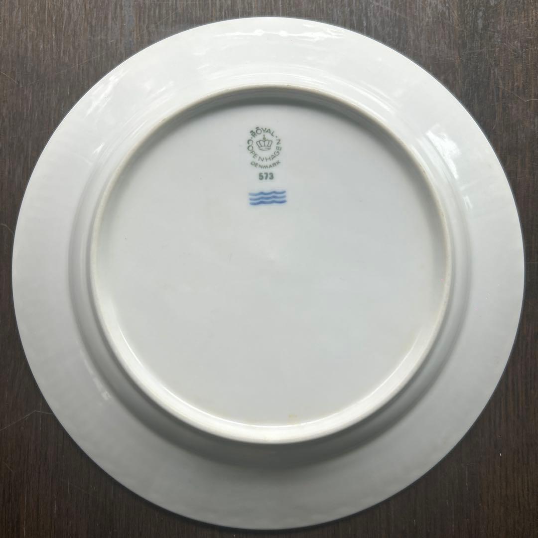 ロイヤルコペンハーゲン　ホワイトブルーテッド　皿 5枚セット