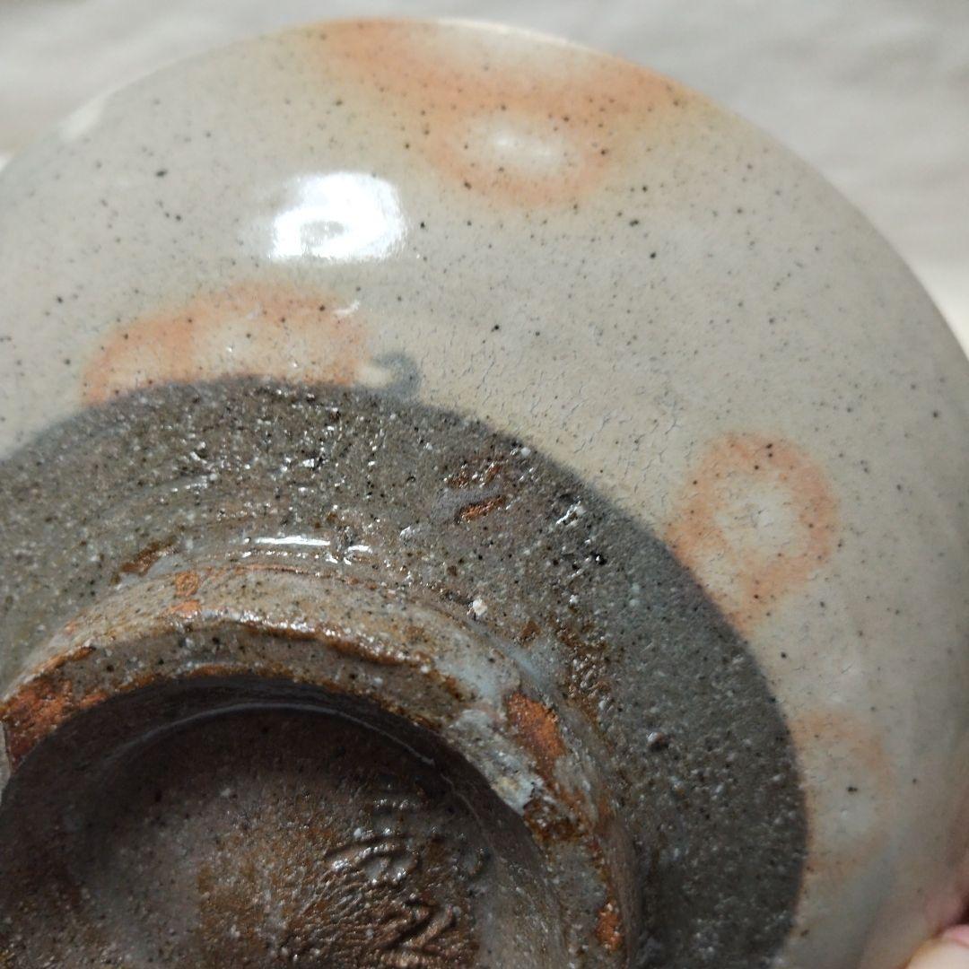 〔白化粧　搔落　鶴文鉢〕久兵衛