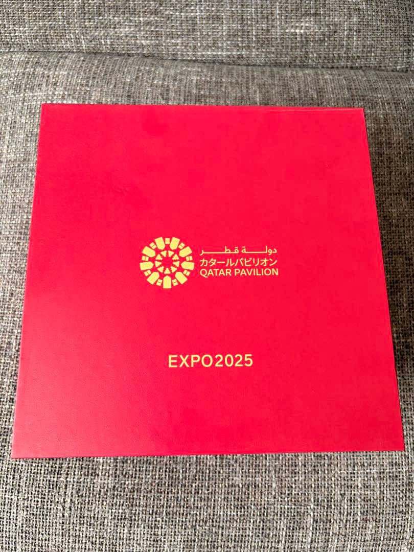 アル•ズハラの砦のトロフィー　大阪万博　カタールパビリオン