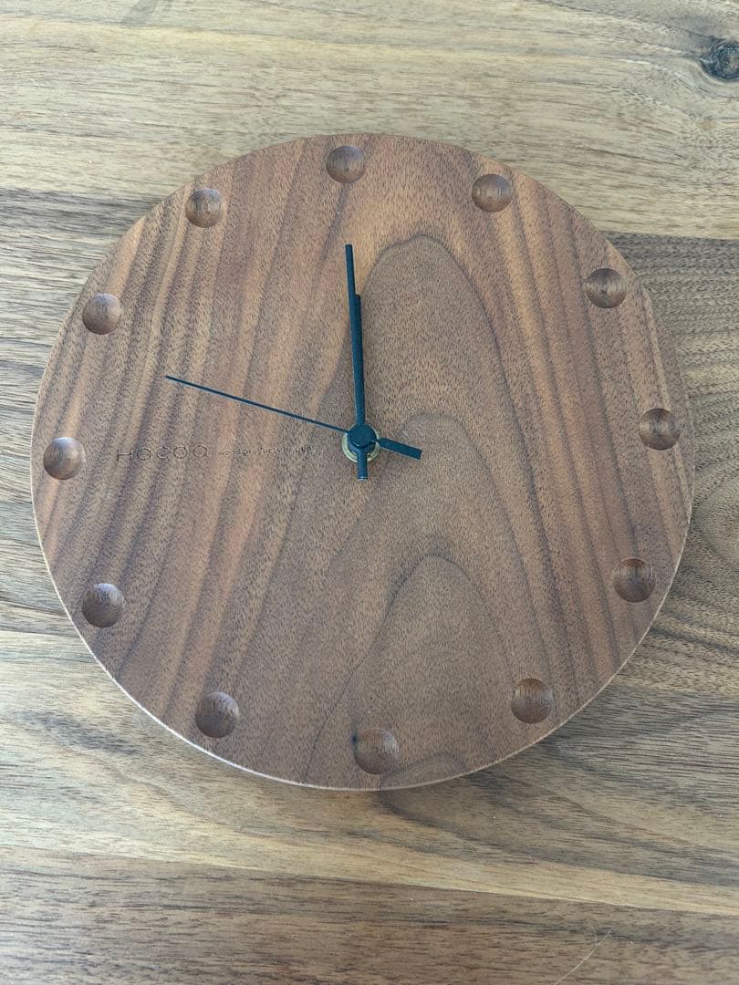 ハコア　ウォールナット 掛時計