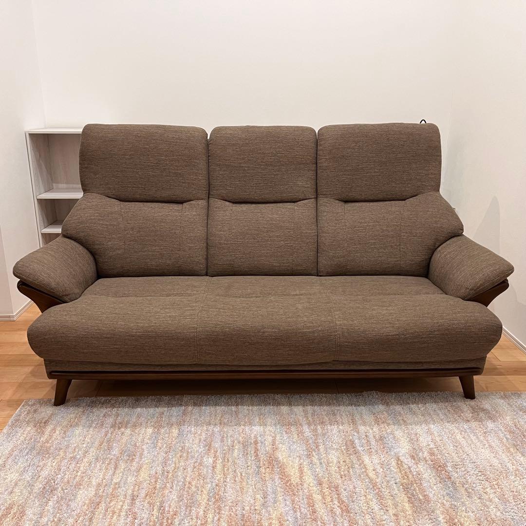 福岡）3人掛けソファ 美品 引き取り/配達限定