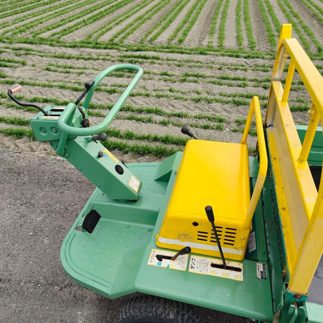 筑水キャニコム 油圧ダンプ 乗用運搬車 ELS642D リコイル式 最大6馬力