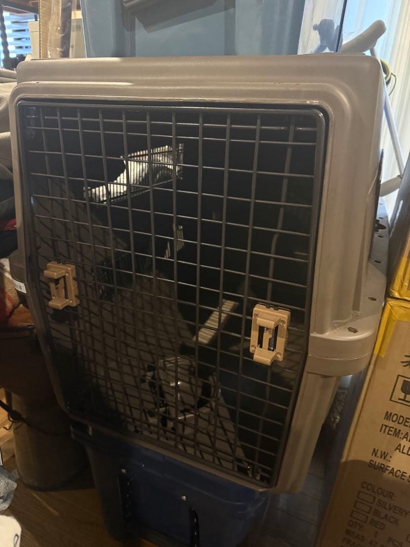 アイリスオーヤマ ペットキャリー 猫 キャリー 大型犬用 ブラウン Lサイズ